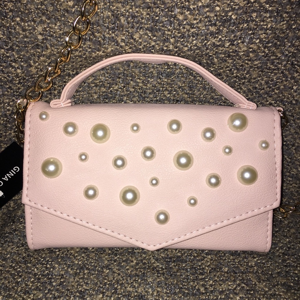 Gina Concepts New York Pink Cross Body Purse